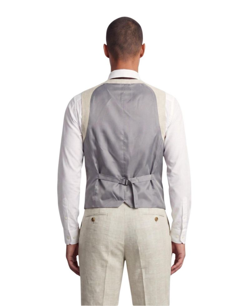 Men's Beckford Slim Fit Check Waistcoat