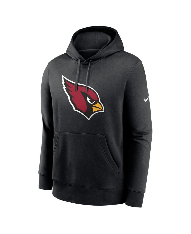Men's Black Arizona Cardinals Primetime Club Logo Hoodie