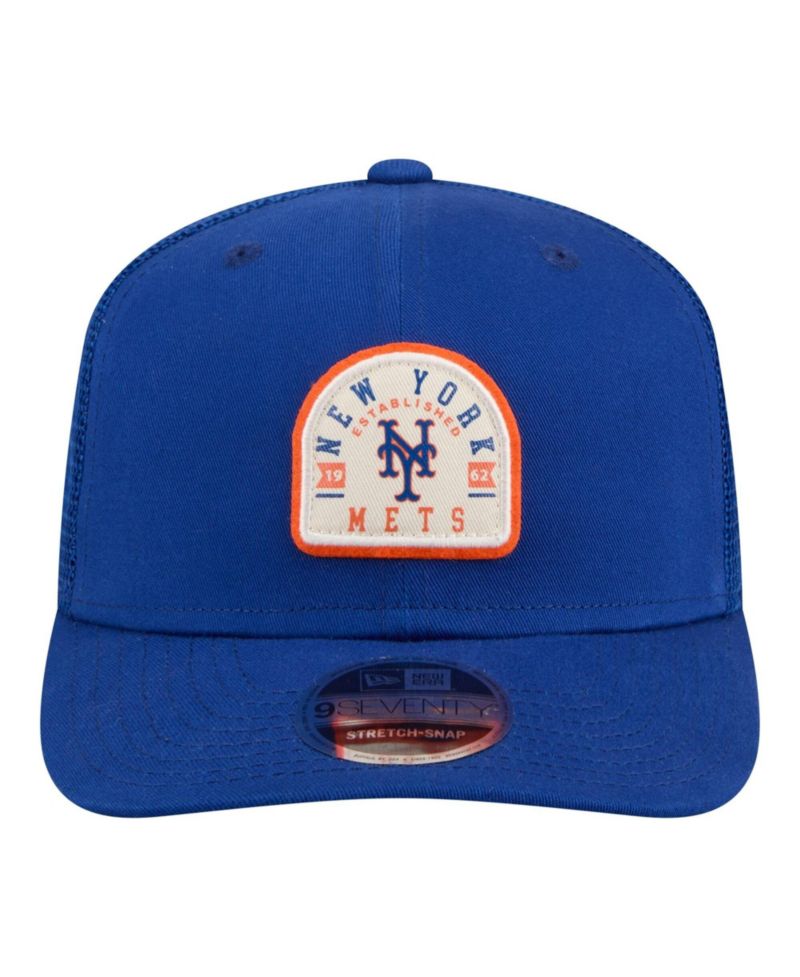Men's Royal New York Mets Contest 9SEVENTY Adjustable Trucker Hat