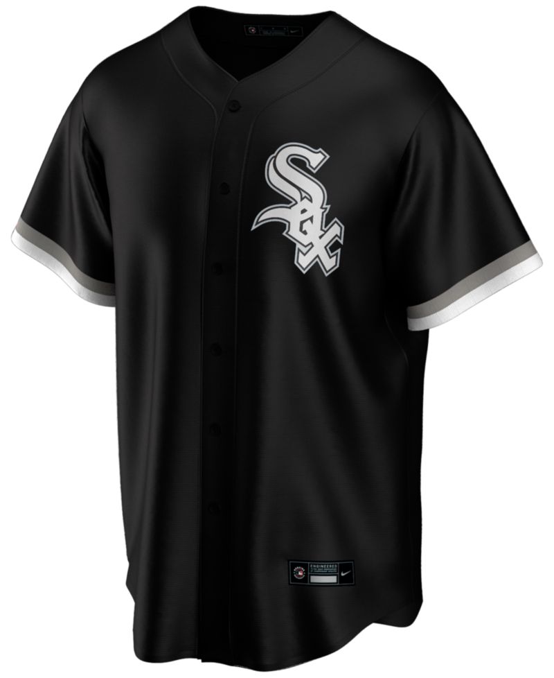 Men's Chicago White Sox Official Blank Replica Jersey