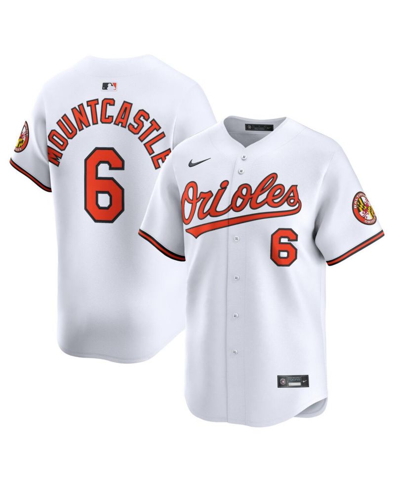 Men's Ryan Mountcastle White Baltimore Orioles Alternate Limited Player Jersey