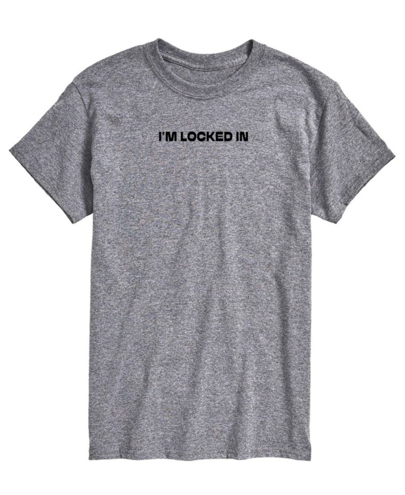 Men's Im Locked In Short-Sleeve Graphic T-Shirt