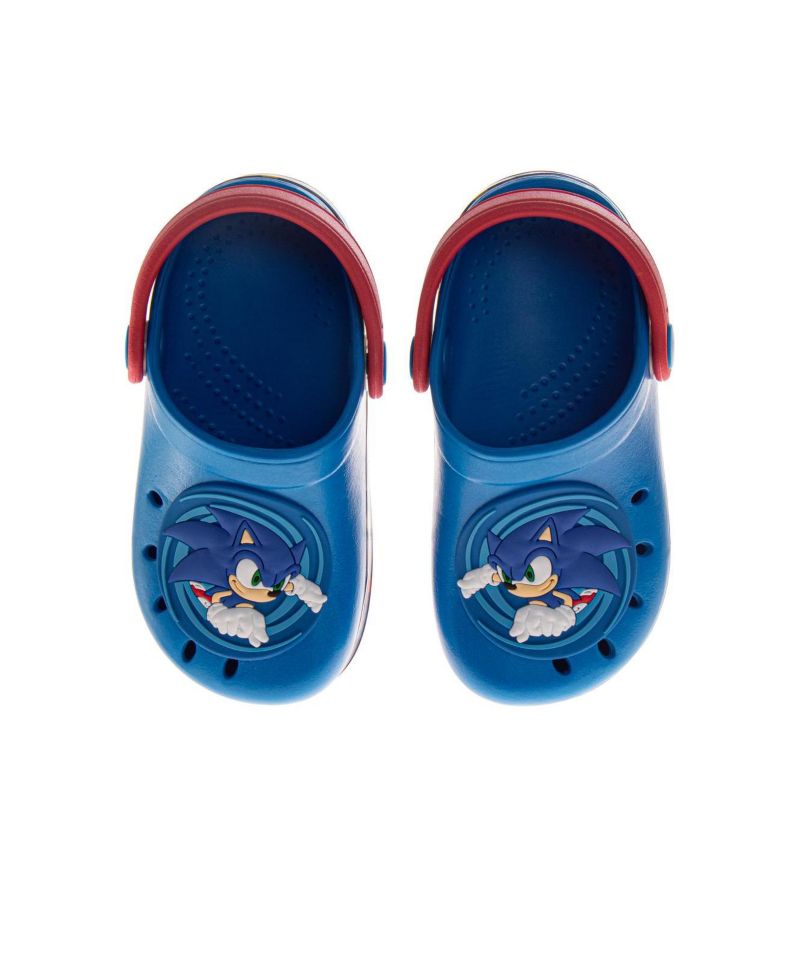 Sonic the Hedgehog Boys Shoes, EVA Clogs, Water Shoes Kids Pool and Beach Sandals Slip-On