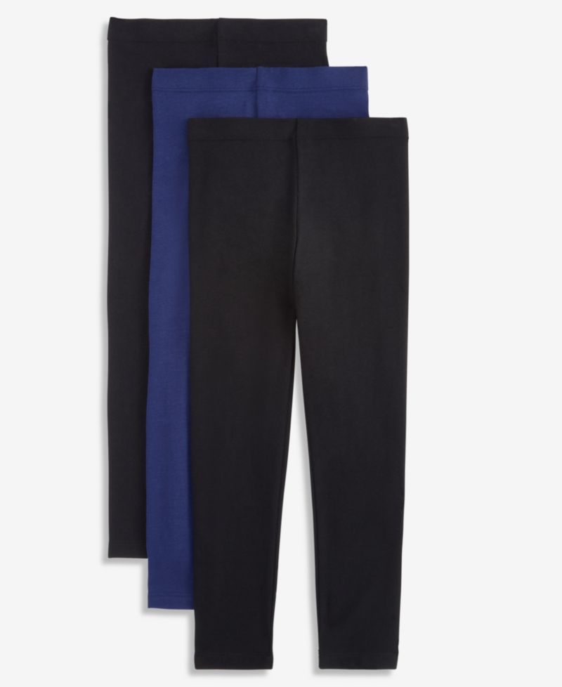 Girls’ XS-XL, 2+1 Free Bonus Pack Leggings