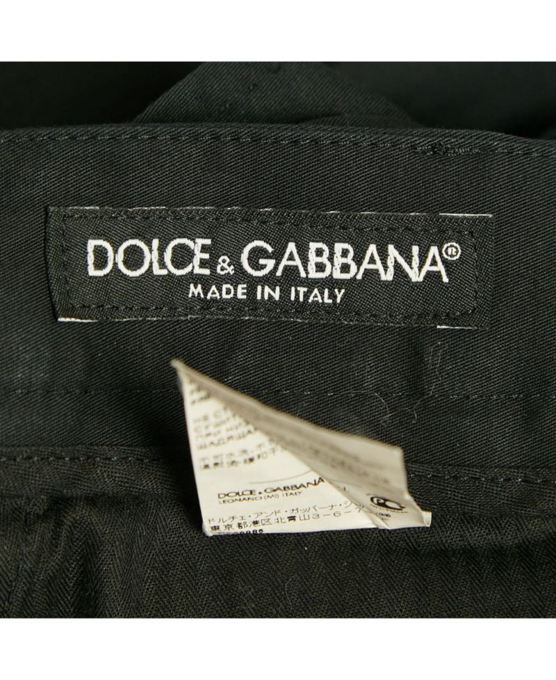 Men's Black Cotton Tailored Trousers