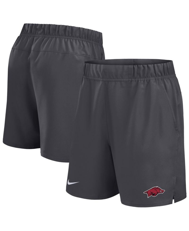 Men's Anthracite Arkansas Razorbacks Performance Victory Shorts