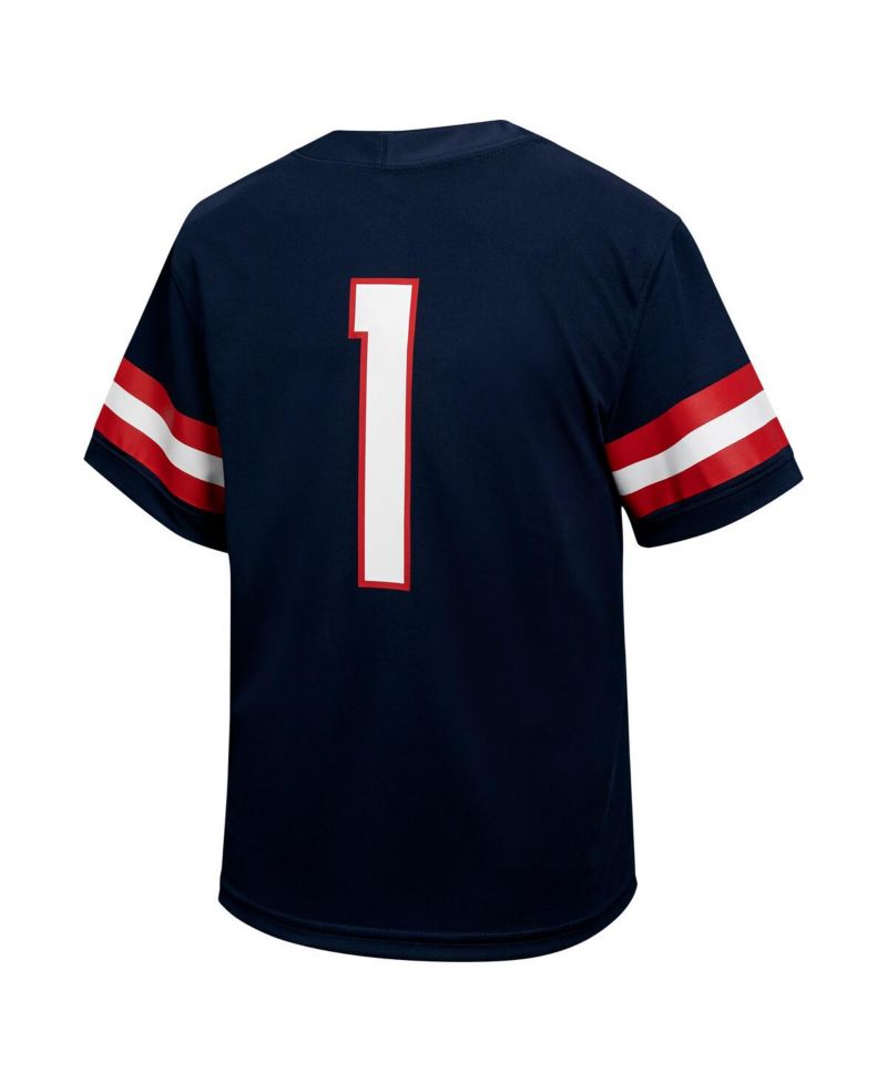 Big Boys and Girls 1 Navy Arizona Wildcats Untouchable Football Jersey