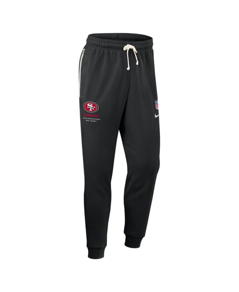 Men's Black San Francisco 49ers Sideline Standard Issue Dri-FIT Taper Pants