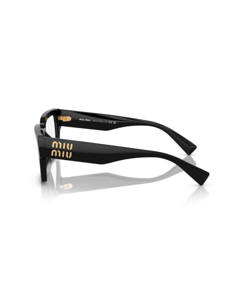 Woman Rectangle Plastic MU 02XV Eyeglasses