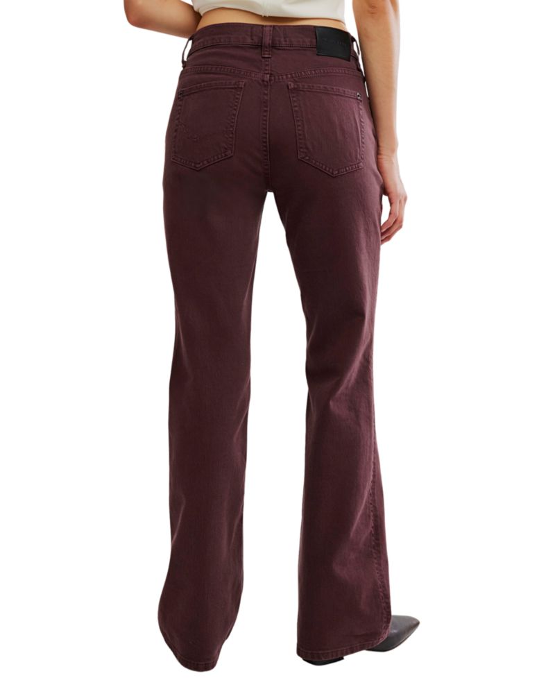 Women's Double Knot High-Rise Straight-Leg Jeans