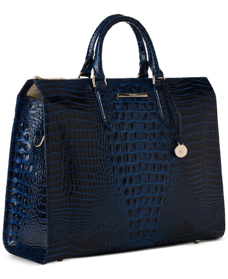 Large Leather Business Tote Bag