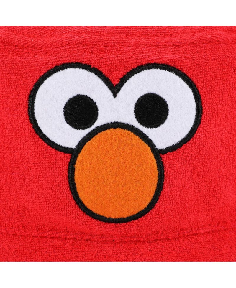 Men's Elmo Face Red Bucket Hat
