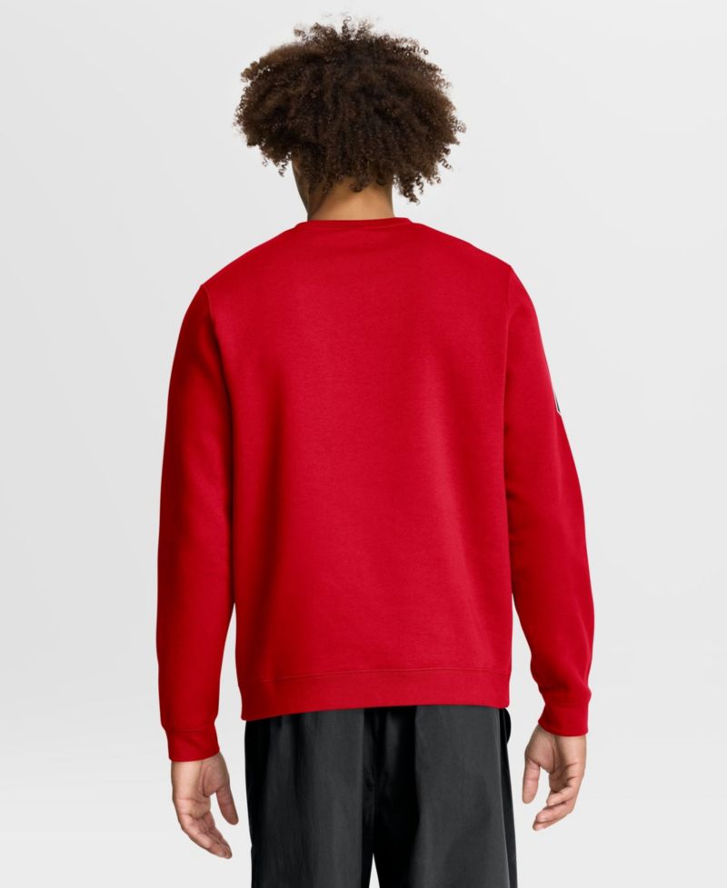 Men's Georgia Sideline Club Fleece Crewneck Sweatshirt