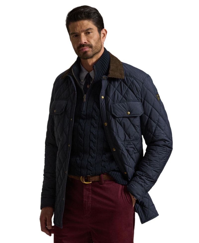 Men's Big & Tall Beaton Quilted Snap-Front Jacket