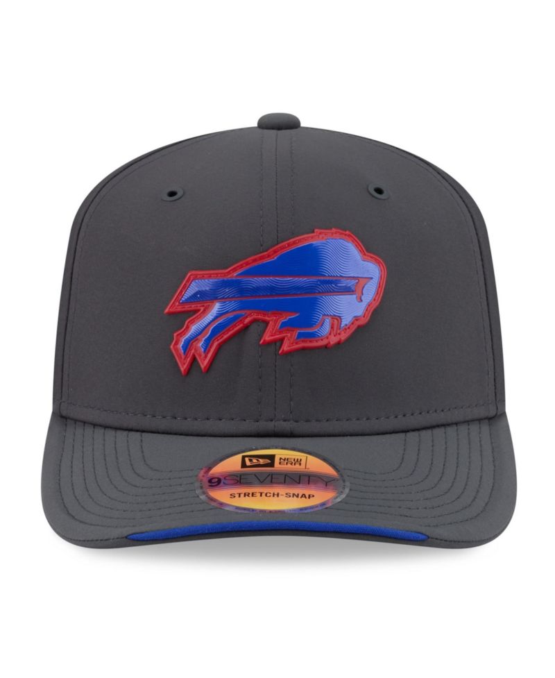 Men's Gray Buffalo Bills 2026 Sideline Alternate 9SEVENTY Adjustable Hat