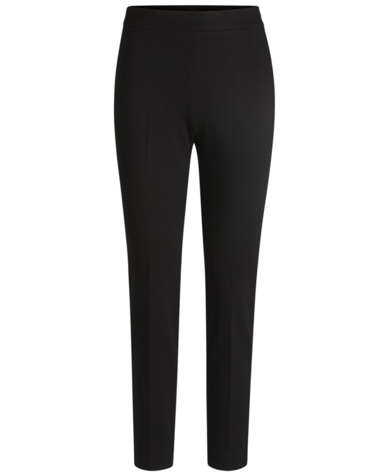 BOSS by Women's Tapered Leg Regular-Fit Pants