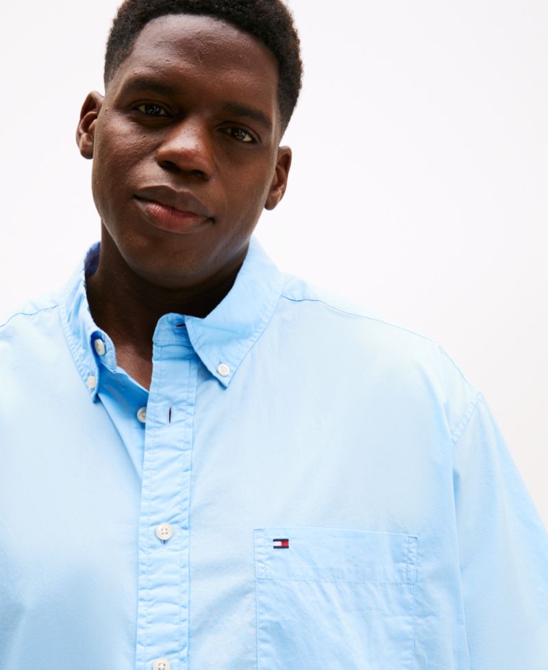 Men's Big & Tall Maxwell Short-Sleeve Button-Down Shirt