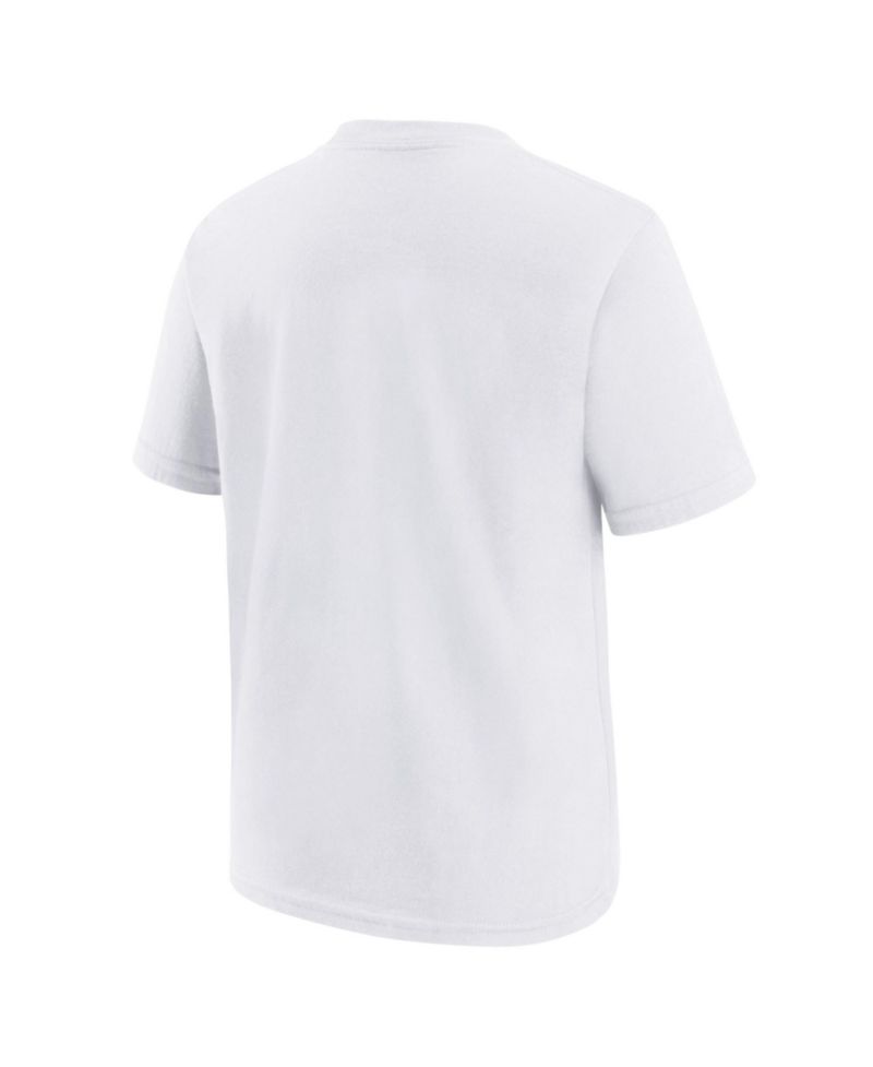 Big Boys and Girls White Memphis Grizzlies Hardwood Classics Champs Max90 T-Shirt