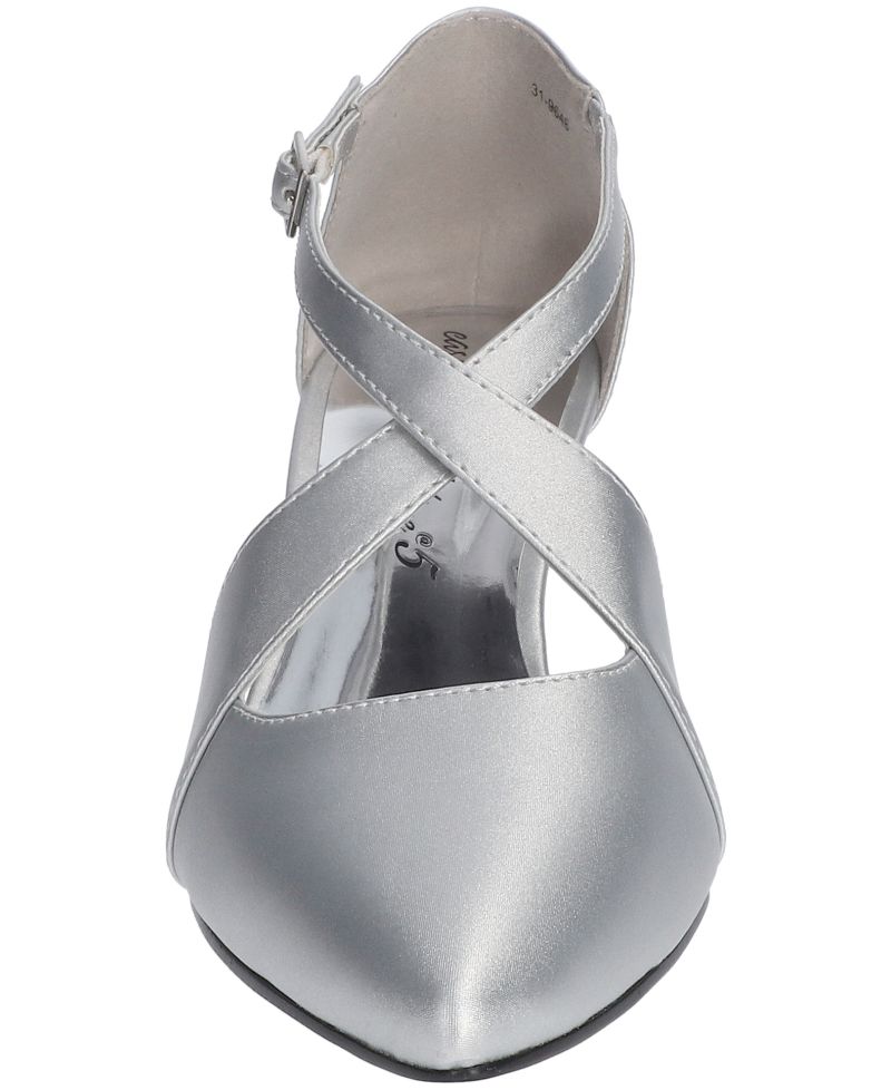 Women's Elegance Cross Strap Front Pumps