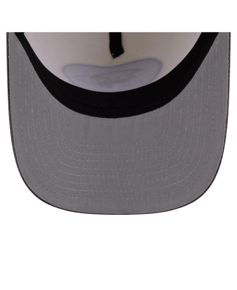 Men's Cream/Black Baltimore Ravens Washed A-Frame 9FIFTY Snapback Hat