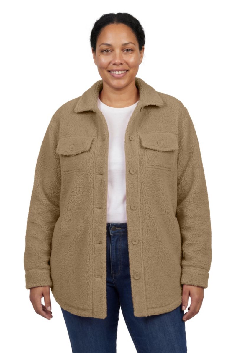 Women's Within Berber Button-Front Jacket