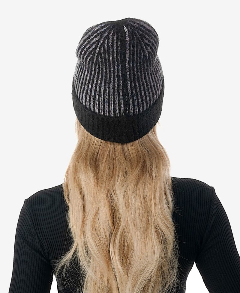 Women's Confetti Cuff Ribbed Knit Beanie