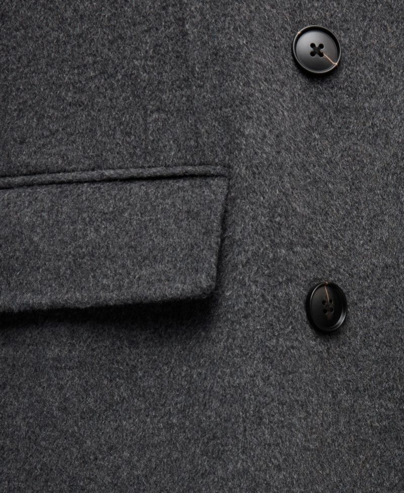 Women's Selection Wool-Cashmere Blend Long Double-Breasted Coat