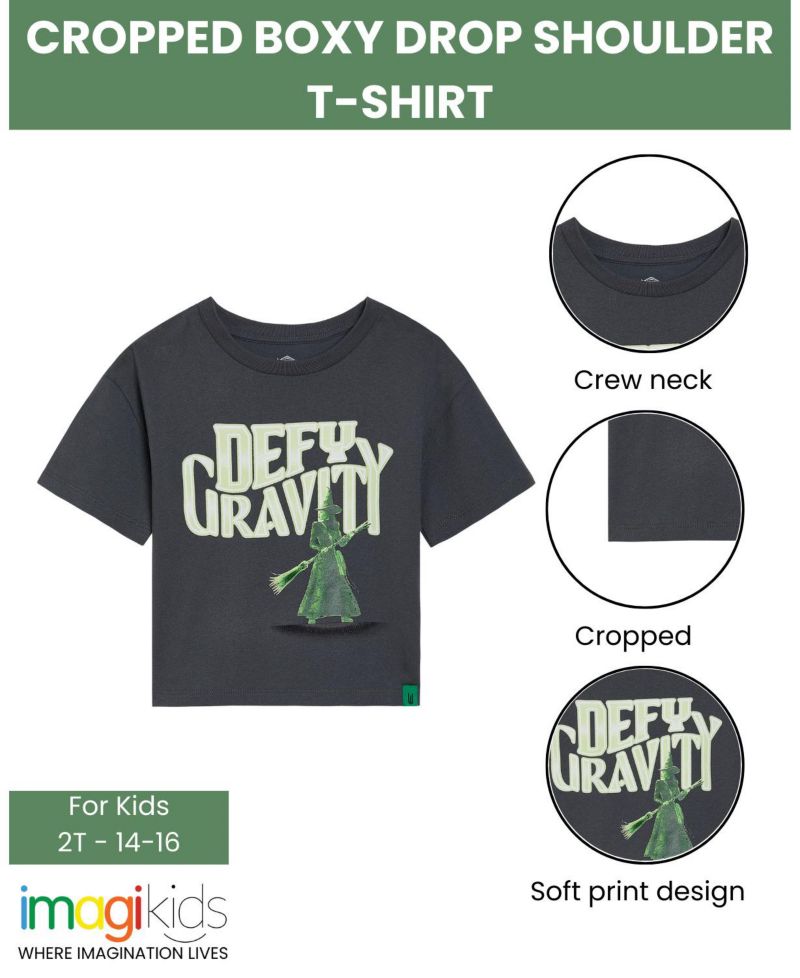 Girls (5-16) Universal Studios Boxy Drop Shoulder T-Shirt