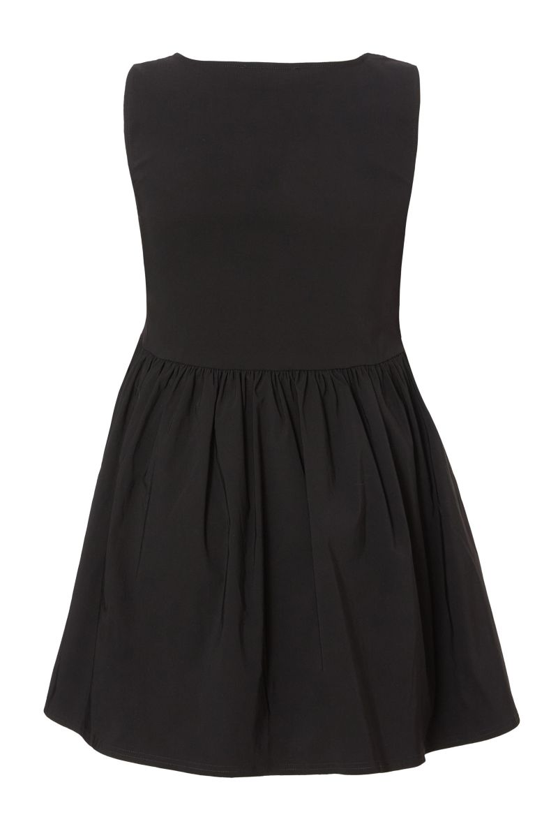 Women's Plus Size Square Neck Mini Dress