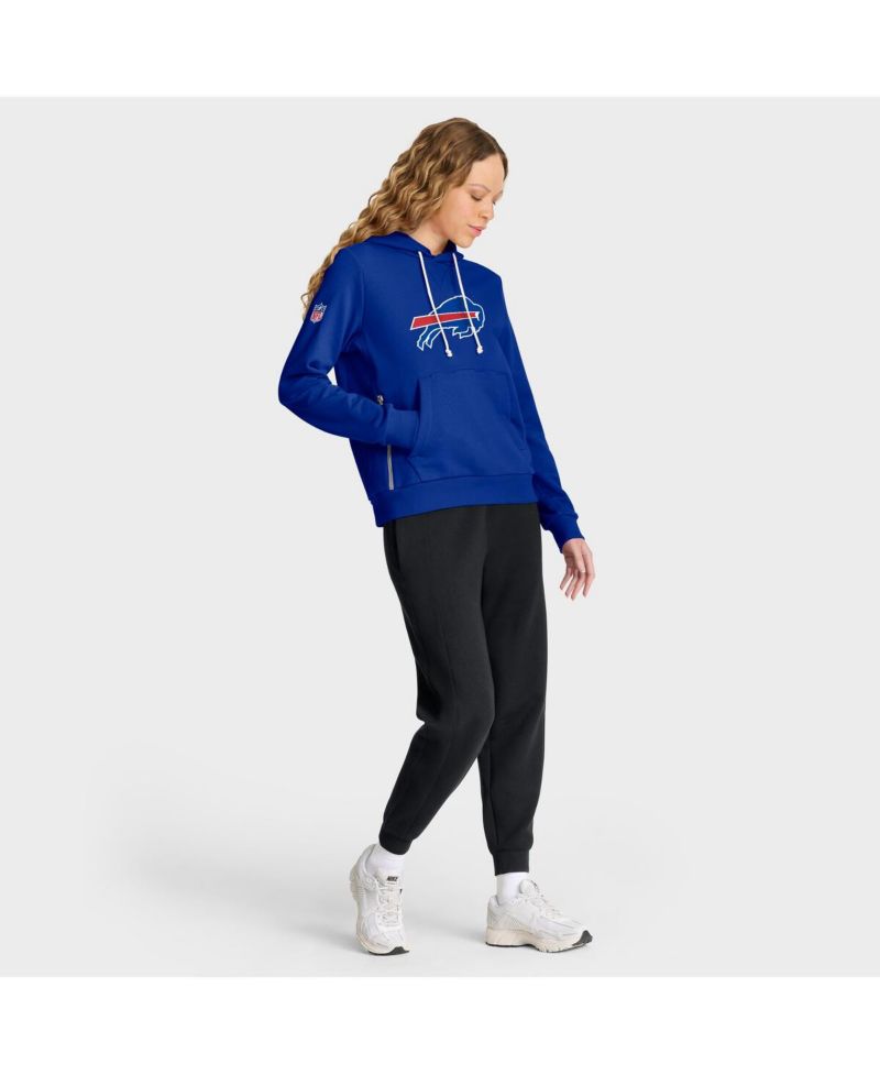 Women's Royal Buffalo Bills Sideline Standard Issue Initial Home Dri-FIT Hoodie
