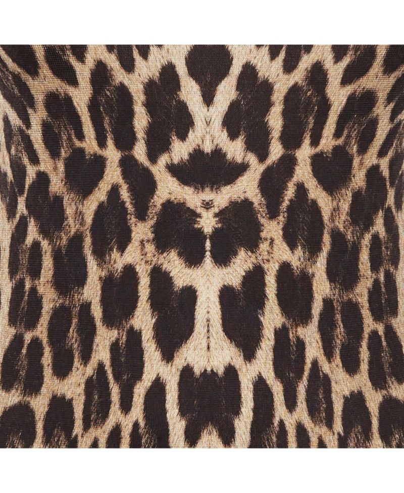 Women's Gym Leopard Print Layered-Look Tank Top