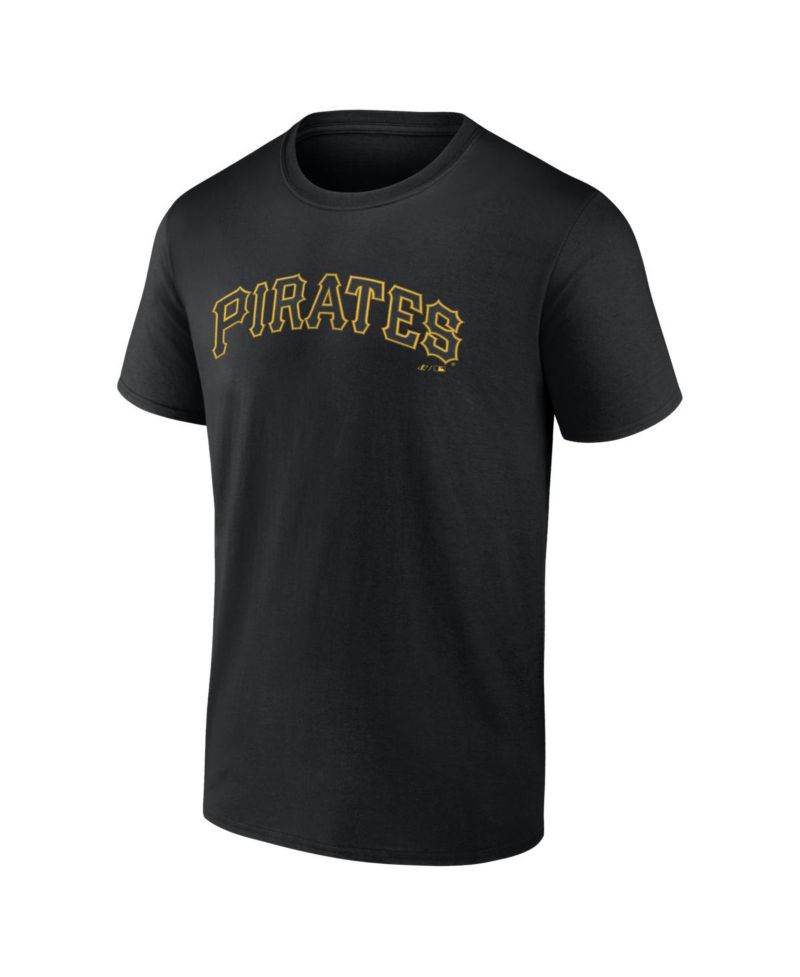 Men's Black Pittsburgh Pirates Wordmark T-Shirt