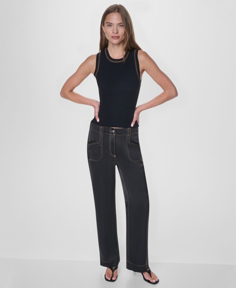 Women's Contrast Stitch Tank Top