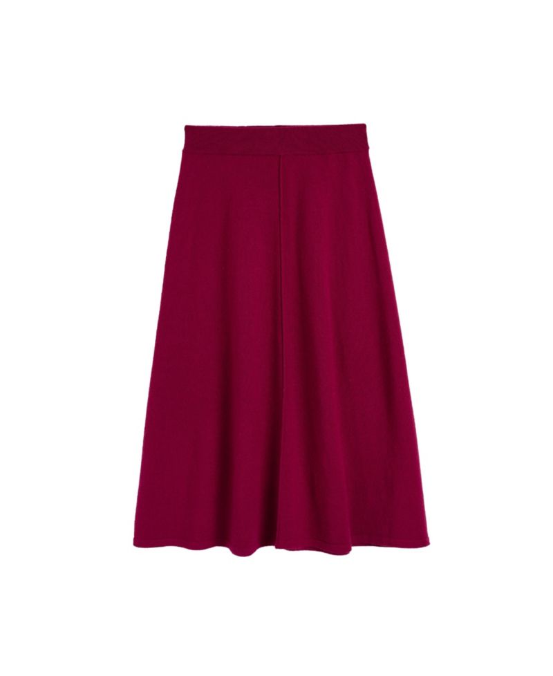 Women's Chinti and Parker Wool Cashmere Midi Skirt