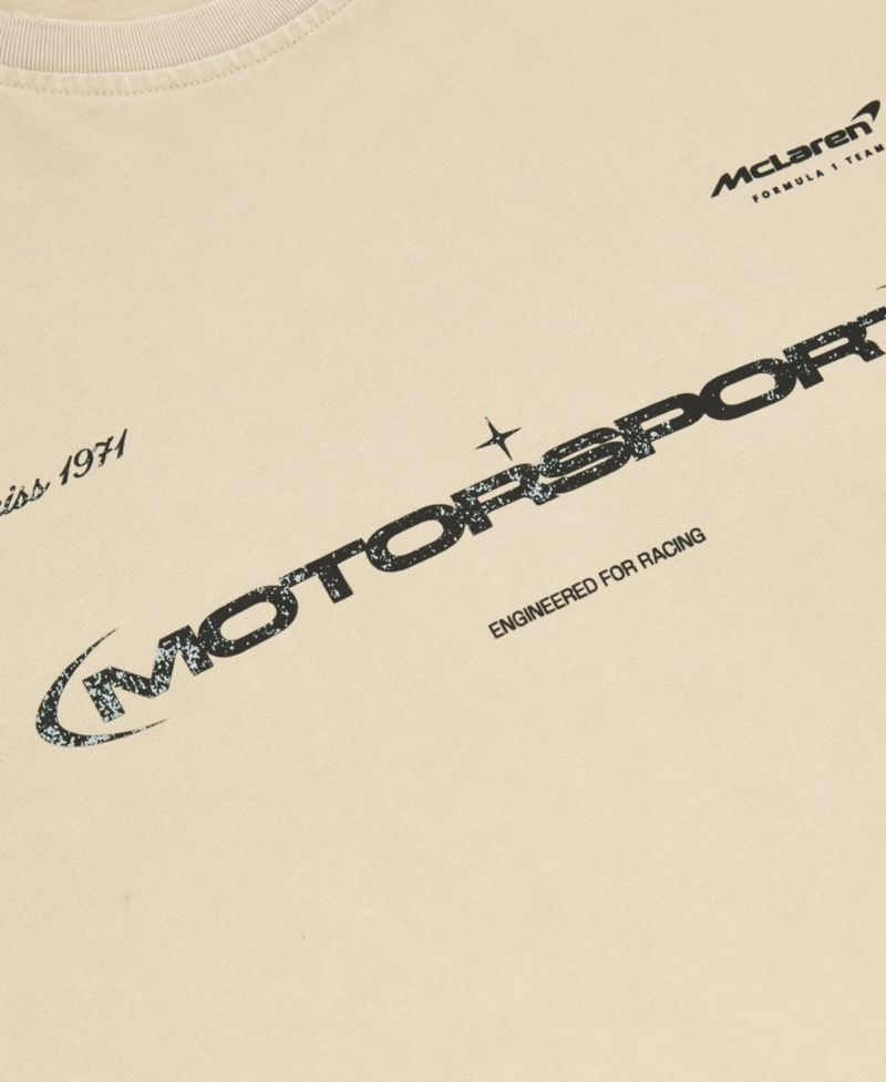 Men's Arkon McLaren Racing Relaxed-Fit Washed-Lightly-Distressed T-Shirt