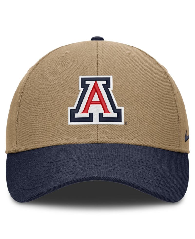 Men's and Women's Beige/Navy Arizona Wildcats Primetime Rise Dri-FIT Adjustable Hat