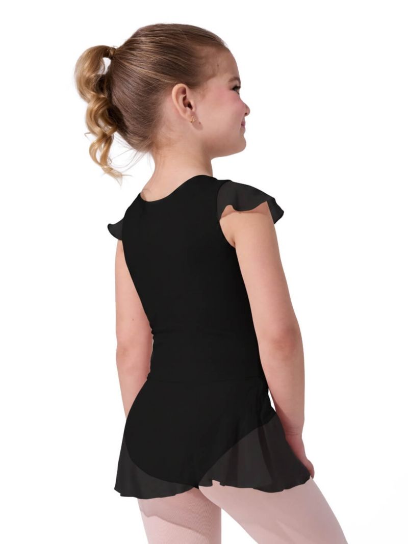 Flutter Sleeve Dress - Girls