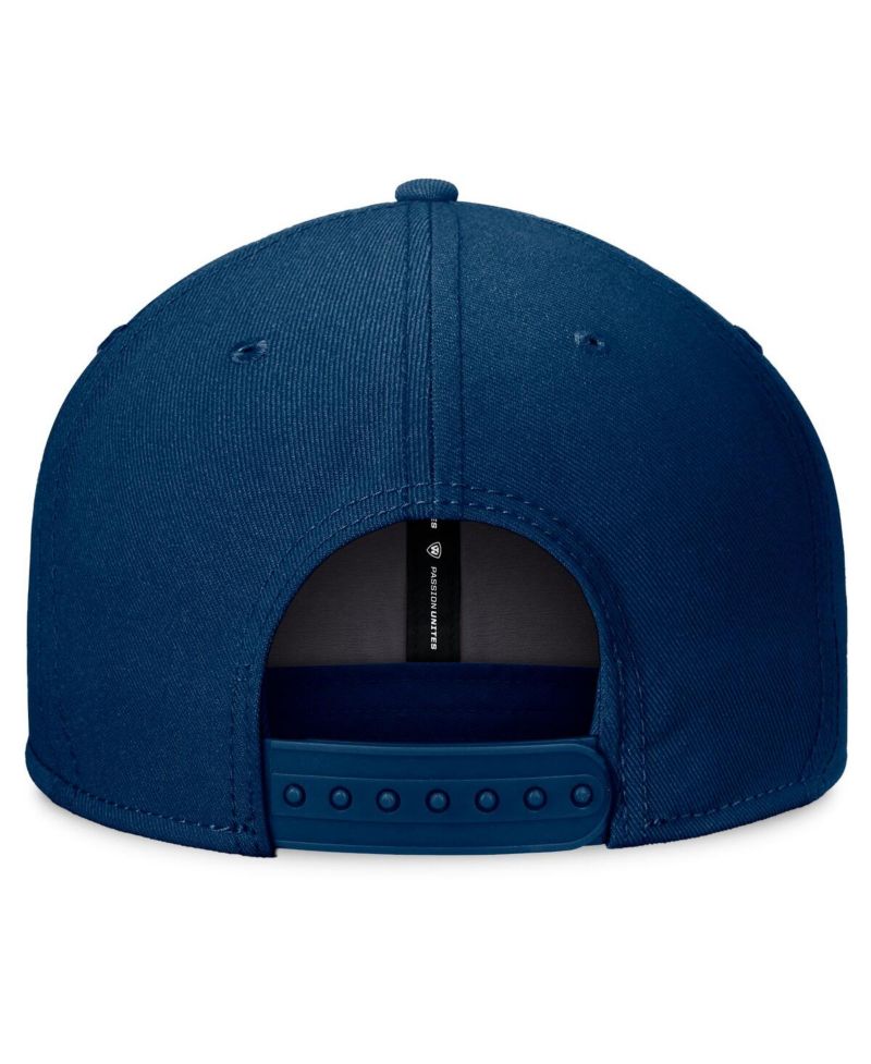 Men's Navy Virginia Cavaliers Fundamental Snapback Hat