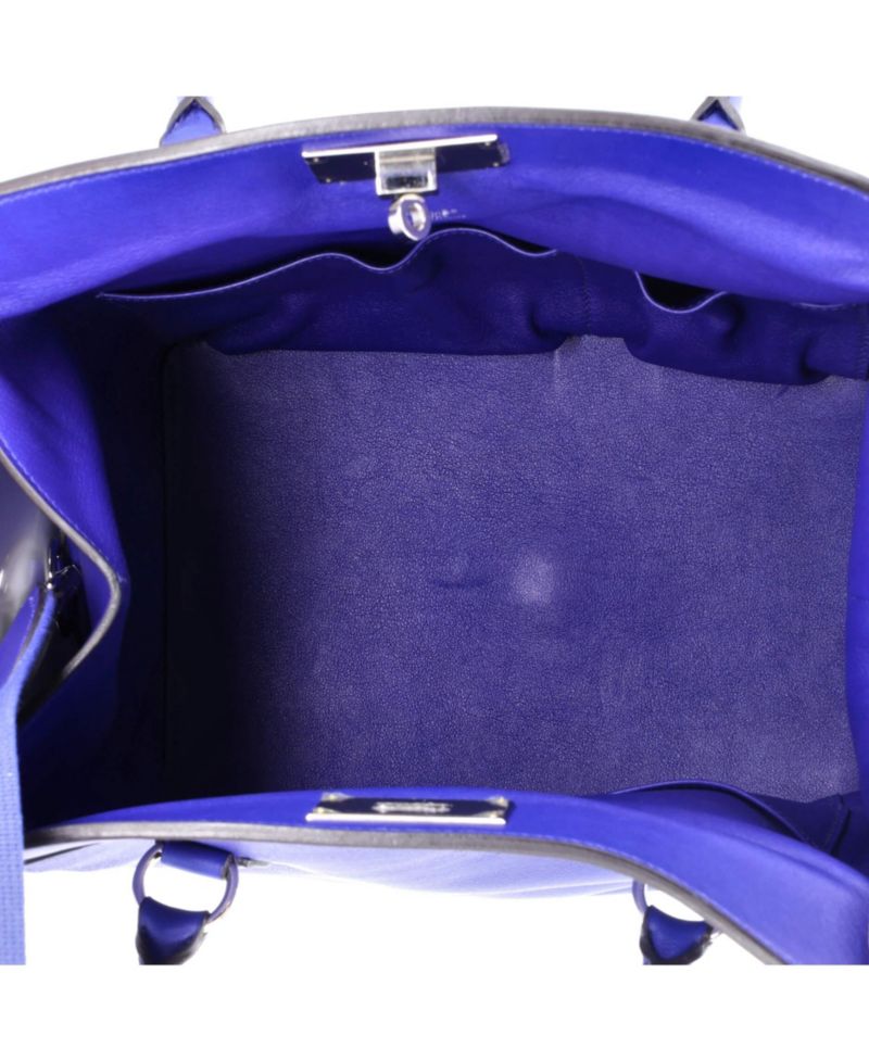 Pre-Owned Hermes 26 Toolbox Bag Swift