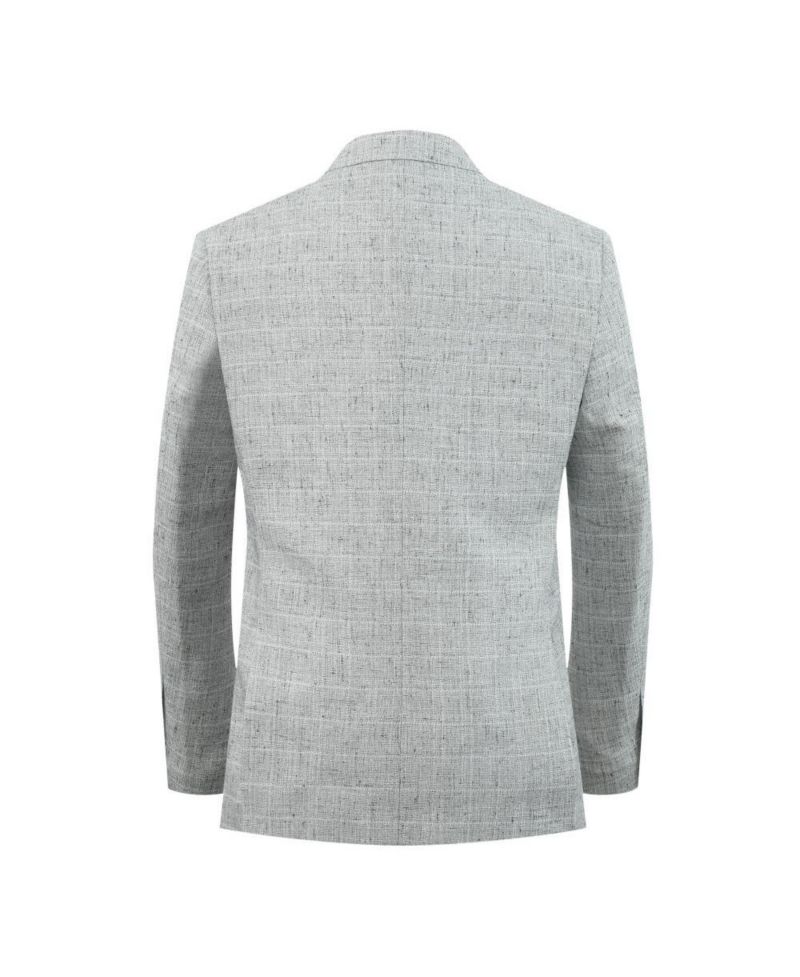 Men's Slim Fit Melange Sports Coat Jacket