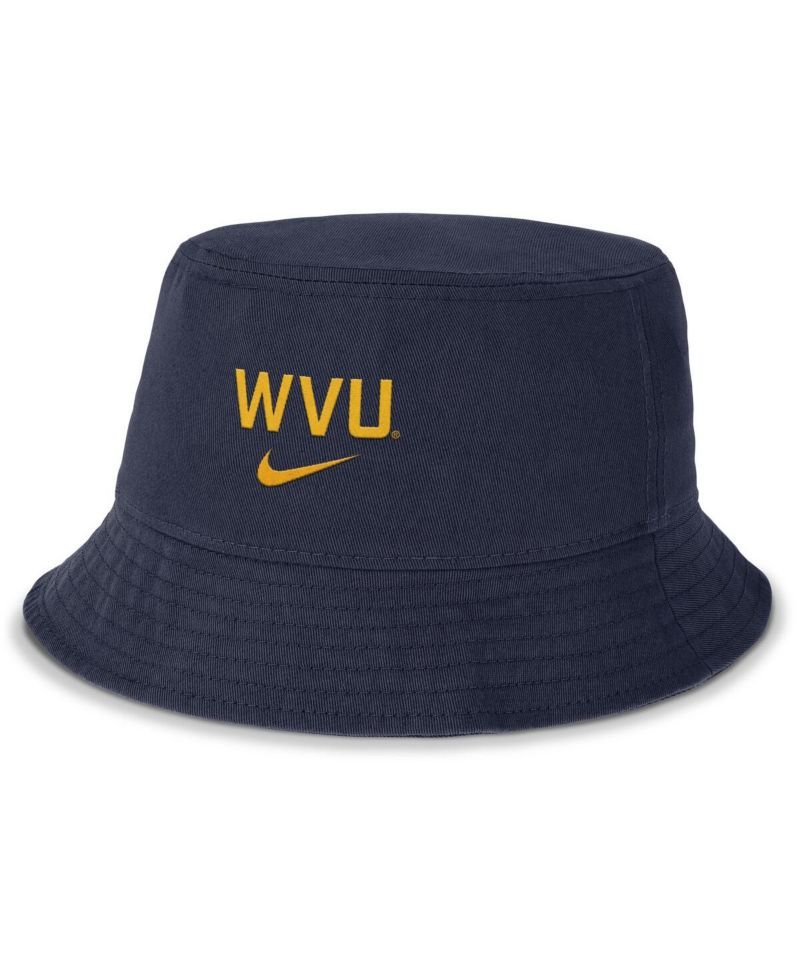 Men's Navy West Virginia Mountaineers Apex Primetime Bucket Hat