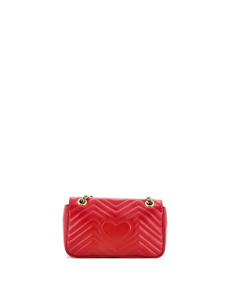 Medium GG Marmont Flap Bag Matelasse Leather