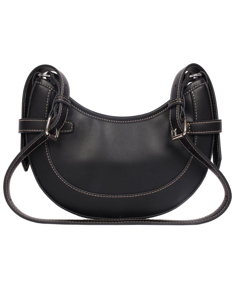 Multi-Strap Denim Shoulder Bag