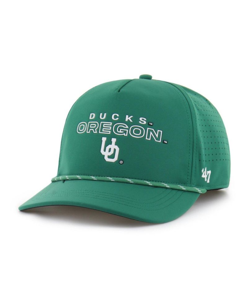 Men's Green Oregon Ducks Forward Vent Hitch Rope Adjustable Hat