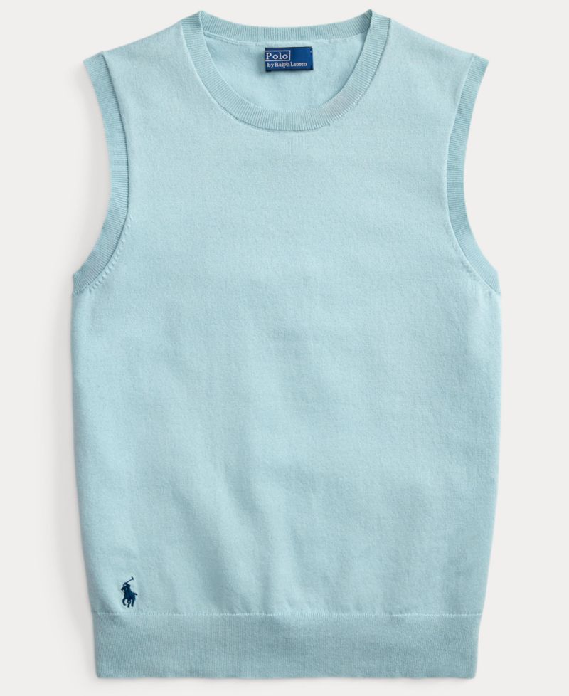 Women's Sleeveless Crewneck Sweater