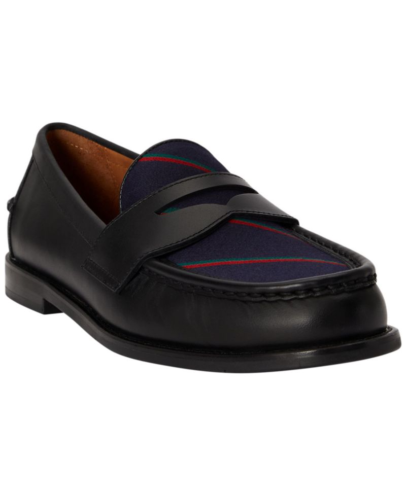 Men's Alston's Leather Elongated Penny Loafers