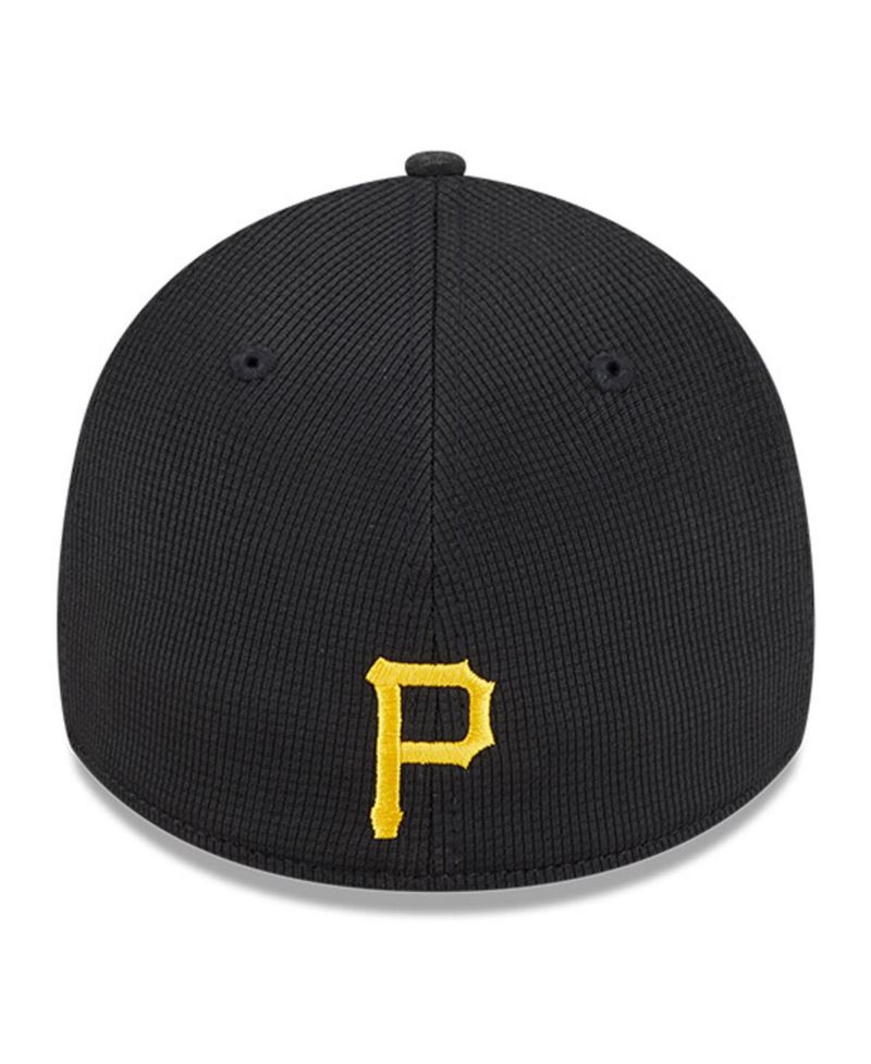 Men's Black Pittsburgh Pirates City Connect Batting Practice 39THIRTY Flex Hat