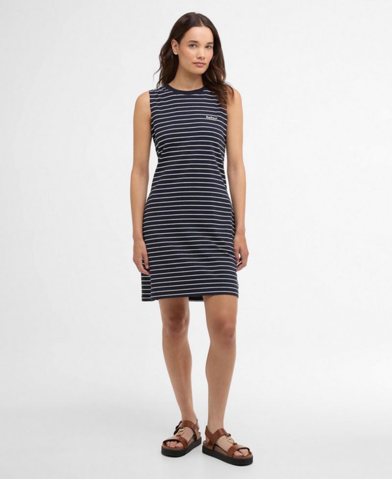 Women's Hartland Striped Sleeveless Mini Dress