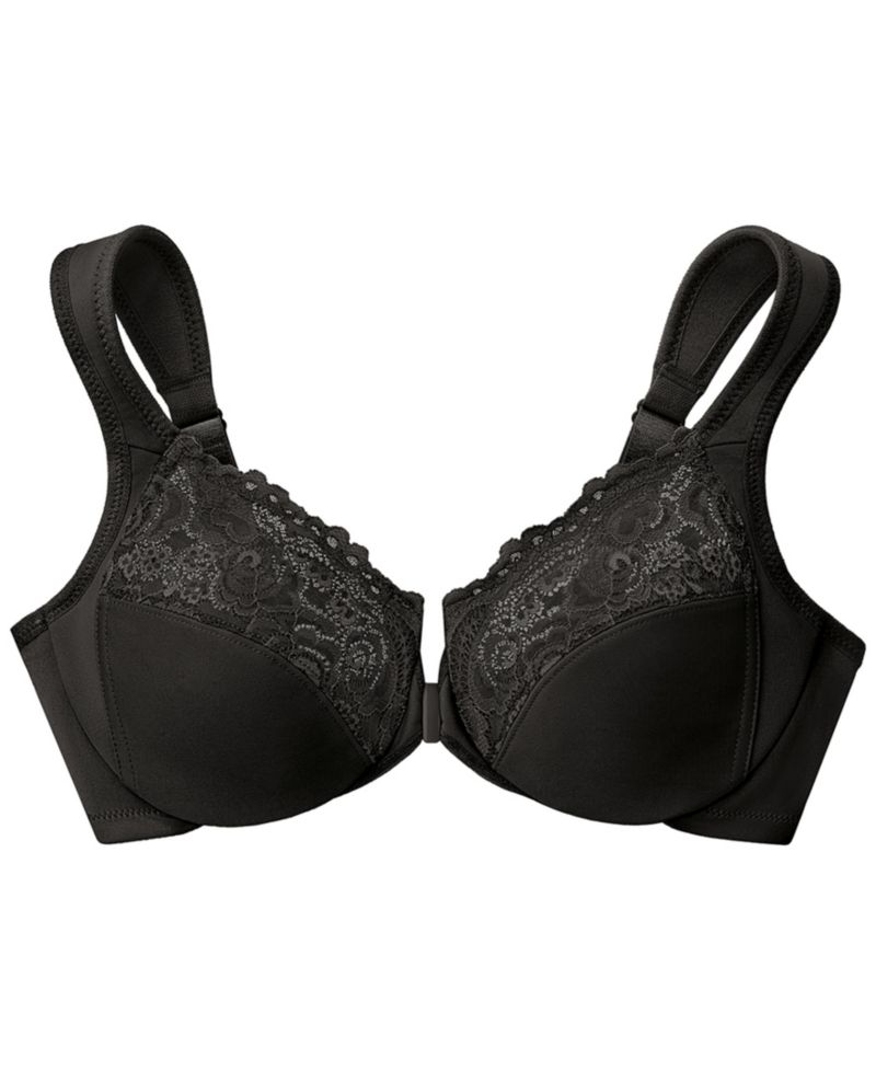 Women's Full Figure Plus Size Wonderwire Front Close Bra 1245