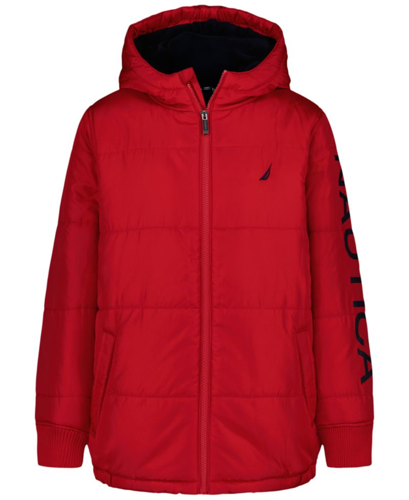 Boys' 8-20 Long-Sleeve Puffer Jacket